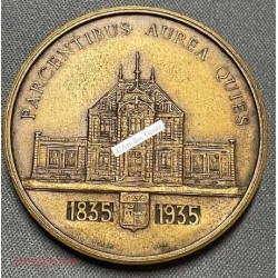 Médaille 1835-1935 Centenaire caisse épargne Villefranche en Beaujolais par L. PENIN,  lartdesgents.fr