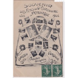 CPA 84 CARPENTRAS Souvenir des fêtes du 6° centenaire de PETRARQUE 1304 1904- CP84-44