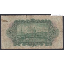 Irlande Ploughman Billet 1 Pound -n° 03MA023586 - 1929  - lartdesgents