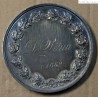 Médaille Argent "1er prix d'Académie dessinée" 1862, attribué à Pétua (36), lartdesgents.fr