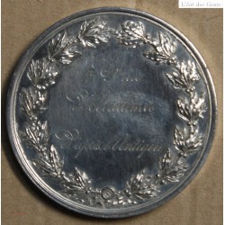 Médaille  Argent "1er prix d'Académie d'après l'Antique" 1864, attribué à Pétua (18), lartdesgents.fr