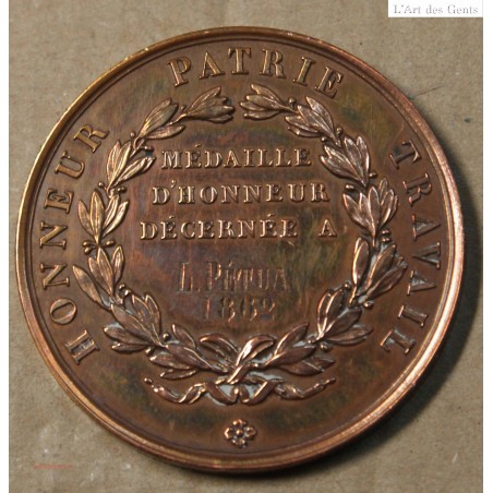 Medaille HONNEUR ET PATRIE 1870 - Médailles - Décorations (8673259