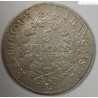 Union et Force, 5 Francs An 7L/A, TTB40, F.291/15, lartdesgents.fr