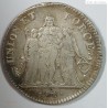 Union et Force, 5 Francs An 7K, TTB42, F.295/7, lartdesgents.fr