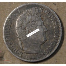 1/2 Franc 1838 B ROUEN Louis Philippe Ier, lartdesgents.fr