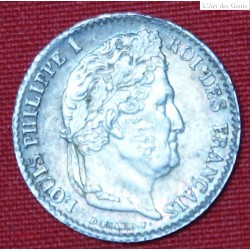 LOUIS PHILIPPE 1/4 Franc 1834 W LILLE SUP, lartdesgents.fr