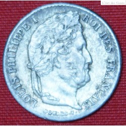 LOUIS PHILIPPE 1/4 Franc 1841 A PARIS TTB+, lartdesgents.fr