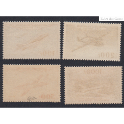 Série Timbres Poste Aérienne -  n°30 à n°33 - 1954 - Neufs** - Cote 400 Euros- Signé -lartdesgents.fr
