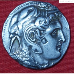 ROYAUME LAGIDE - PTOLEMEE Ier SOTER Tétradrachme 310-305 AC. lartdesgents.fr