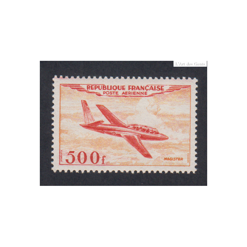 Timbre Poste Aérienne -  n°32 - 1954 - Neuf** - Cote 250 Euros -lartdesgents