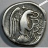 EUBÉE - CHALCIS Drachme, 340-300 av J-C. TTB , lartdesgents.fr