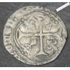 Rare CHARLES VIII - demi blanc à la couronne Nantes, lartdesgents.fr