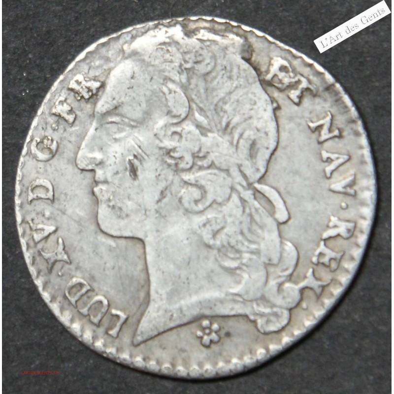 LOUIS XV 1/10 ECU 1744 AA TTB, lartdesgents.fr