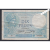 Billet France 10 Francs Minerve 8-9-1926 alphabet C.27949 TTB+ lartdesgents