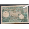 Billet ALGERIE 50 Francs 14-5-1921 n°C.499 293, lartdesgents.fr