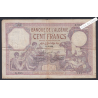 Billet ALGERIE 100 Francs TB 12-6-1929 n°K.985 193, lartdesgents.fr