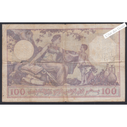 Billet ALGERIE 100 Francs TB 12-6-1929 n°K.985 193, lartdesgents.fr