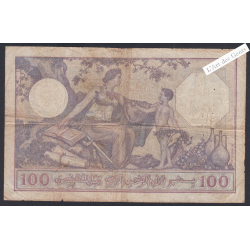 Billet ALGERIE 100 Francs  28-06-1933 n°S.1245 232, lartdesgents.fr