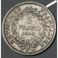 5 Francs 1848 K TB (2), lartdesgents.fr