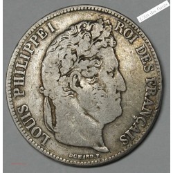 5 Francs 1834 M TB, lartdesgents.fr