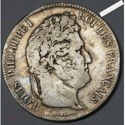 FAUTEE 5 Francs 1834 L DEBRIS INTERPOSES TB, lartdesgents.fr