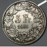 SUISSE- 5 FRANCS 1851 HELVETIA TTB, lartdesgents.fr