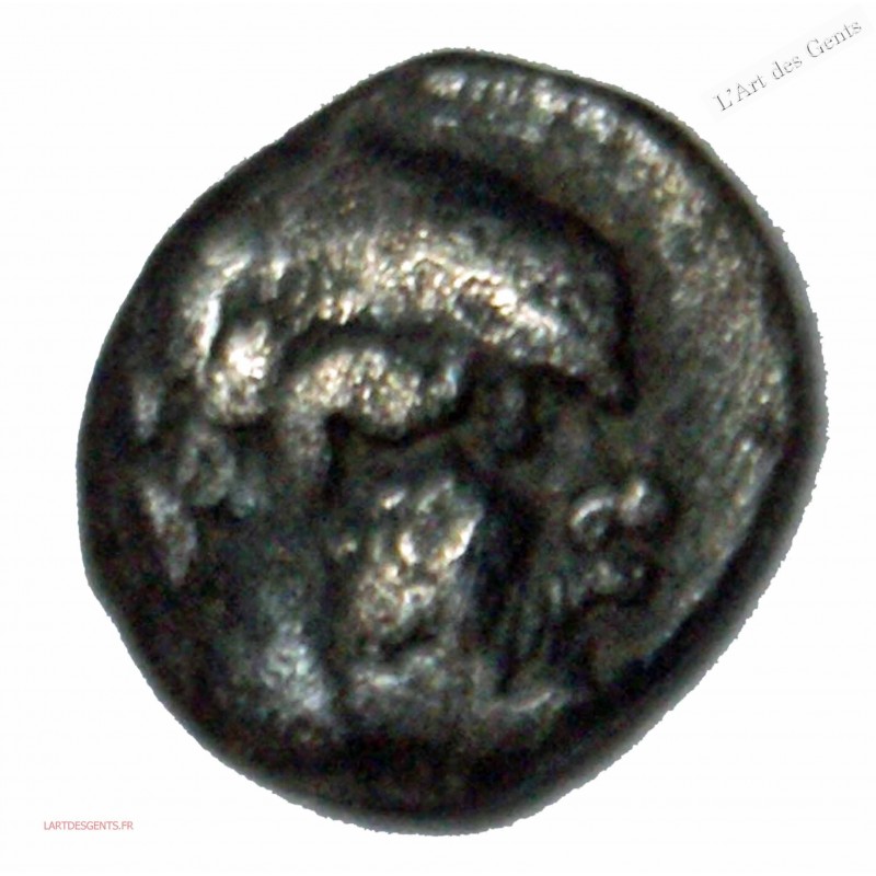 ILES DE THRACE - THASOS Obole c. 411-404 av J-C. TTB, lartdesgents.fr