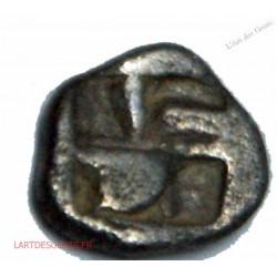 IONIE – TEOS (TYPE D’AURIOL) (1) Tétartémorion c. 520-480 av J-C. TTB, lartdesgents.fr