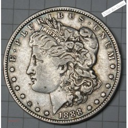 US $1 MORGAN DOLLAR 1888 O XF TTB, lartdesgents.fr