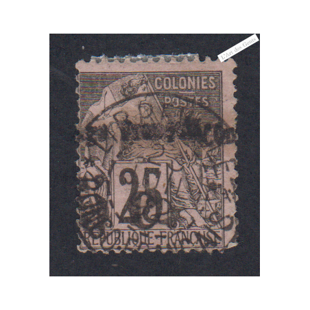 Timbre des Colonies Françaises de 1881 surcharge  - Congo - n°4Ac -  cote 210 Euros - l'artdesgents.fr