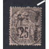 Timbre des Colonies Françaises de 1881 surcharge renversée - Congo - n°4Aa -  cote 260 Euros - l'artdesgents.fr