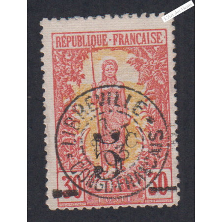 Colonies Françaises 1900 surchargé - Congo - n°46 - oblitéré-  cote 190 Euros - l'artdesgents.fr