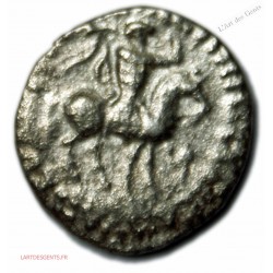 SCYTHIE - ROYAUME INDO-SCYTHE - AZÈS drachme c. 55-35 av J-C TTB ,R1 , lartdesgents.fr