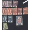 Colonies Françaises 1901-04 - Congo - Non dentelés -essais -cartouches vides - n°33 à 38 - neufs - lartdesgents.fr