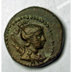 ÉOLIDE – CYMÉ  Unité, c. 190 - 150 av J-C TTB+/SUP, R2,  lartdesgents.fr