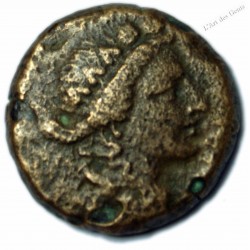 ROYAUME DE BITHYNIE – PRUSIAS II, Unité c. 180-150 av J-C TTB, R2,  lartdesgents.fr