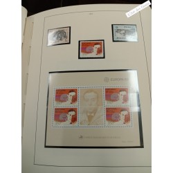 Timbres Neufs Europa 1946-2000 +10000 Euros cote - Reliure Feuilles leuchtturm -envoi France