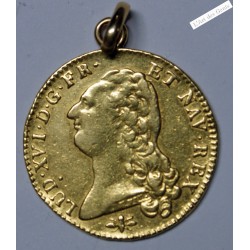 LOUIS XVI - Double écu d'or 1786 D Lyon, lartdesgents.fr