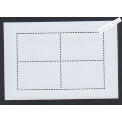PHILAGENDA 2025 BLOC FEUILLET DE 4 TIMBRES NEUFS ** SANS CHARNIERES JO DE 1952  - lartdesgents.fr