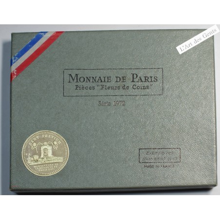 Coffret FDC 1972 France  , lartdesgents.fr