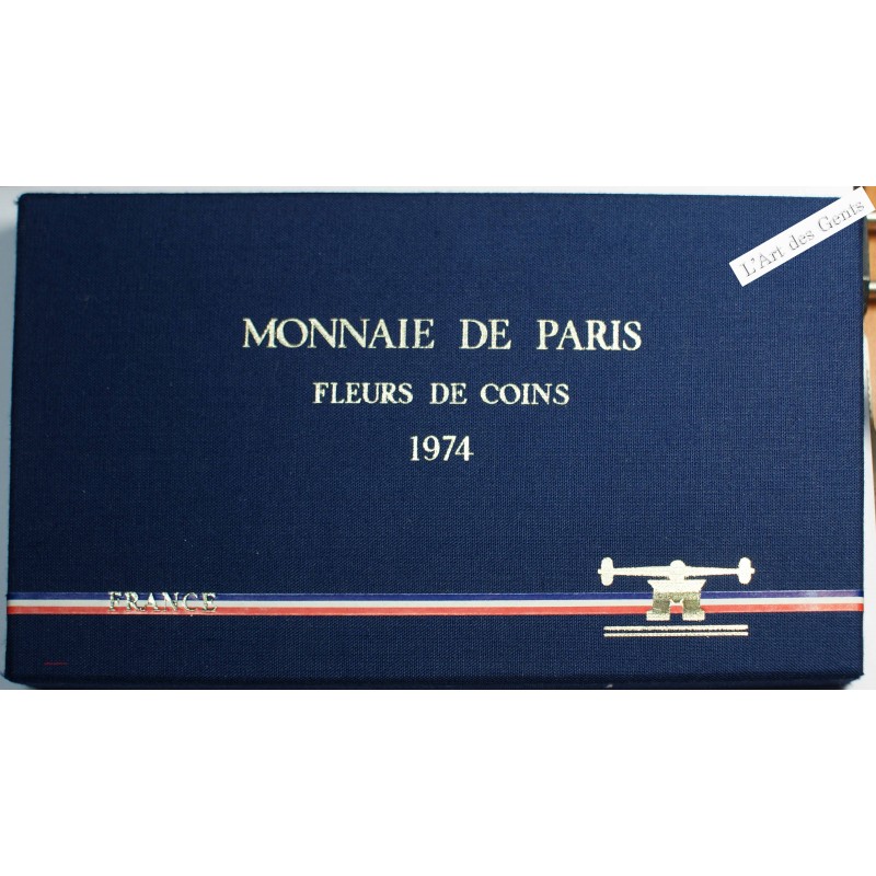 Coffret FDC 1974 France  , lartdesgents.fr