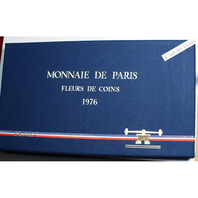 Coffret FDC 1976 France, lartdesgents.fr