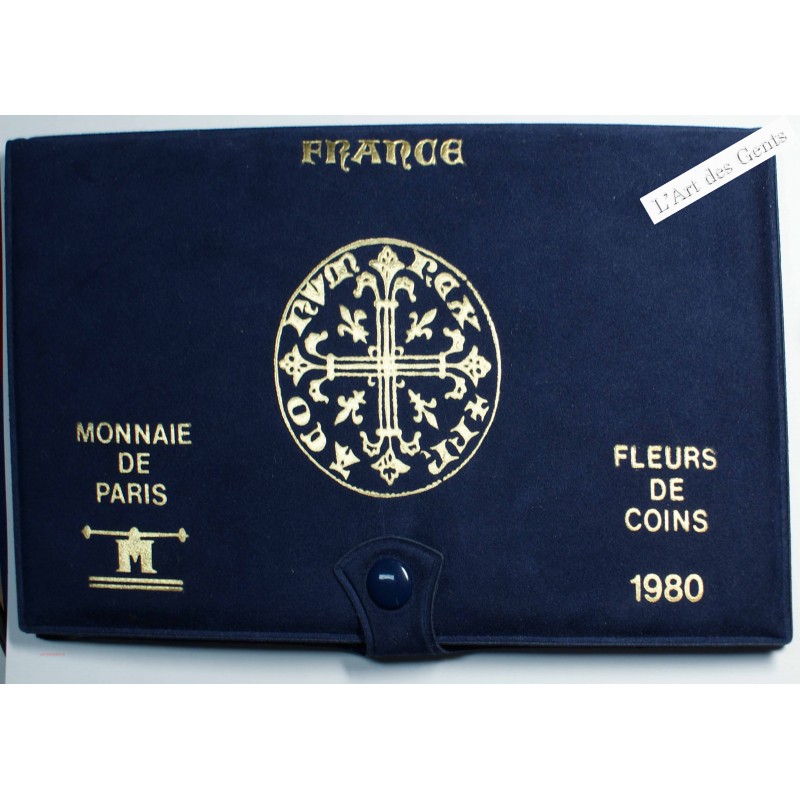 Coffret FDC 1980 France, lartdesgents.fr