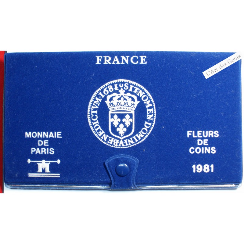 Coffret FDC 1981 tranche B France (2), lartdesgents.fr