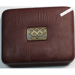 COFFRET Comité international Olympique 1896-1996 JAVELOT argent, lartdesgents.fr