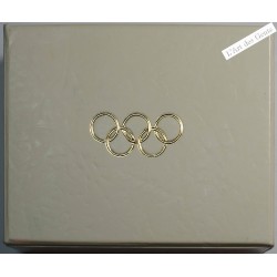 COFFRET Comité international Olympique 1896-1996 -DISQUE- argent, lartdesgents.fr