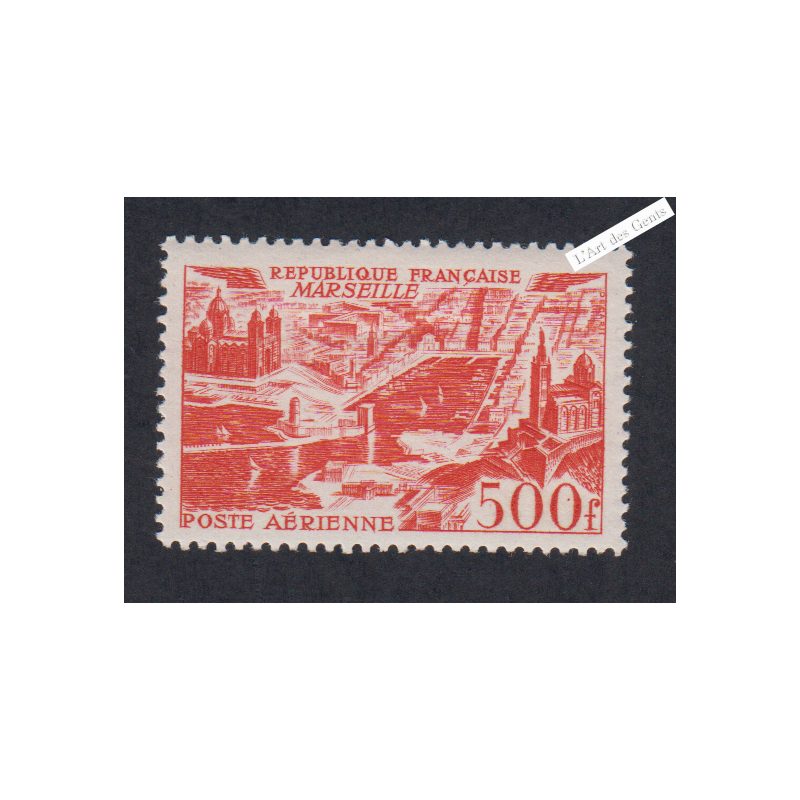 Timbre Poste Aérienne - n°27 - 1949- Neuf** - Cote 70 Euros- lartdesgents