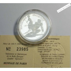 BE lot de 100 Francs 1992 Albertville, lartdesgents.fr