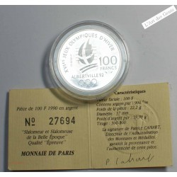 BE lot de 100 Francs 1992 Albertville, lartdesgents.fr