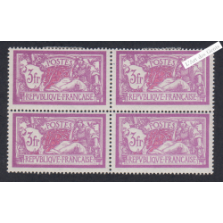 Bloc de 4 Timbres n°240 - neuf*- 2 Signés Calves - cote 340 Euros lartdesgents.fr